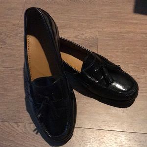 Cole Haan Black Penny Loafers